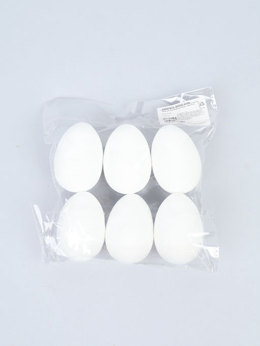 Заготовки для творчества Пасхальные яйца под роспись, набор 6 шт.