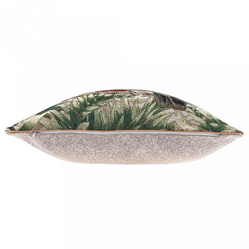 Наволочка декоративная 48х48см Два попугая, гобелен 330г/м2 - хлопок 70%, полиэстер 30%, с кантом, на молнии Домашняя мода (Россия) фото 3