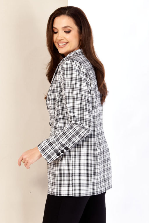 Жакет SHETTI 4077 клетка