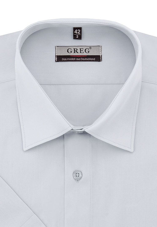 Сорочка мужская короткий рукав GREG 320/309/GR