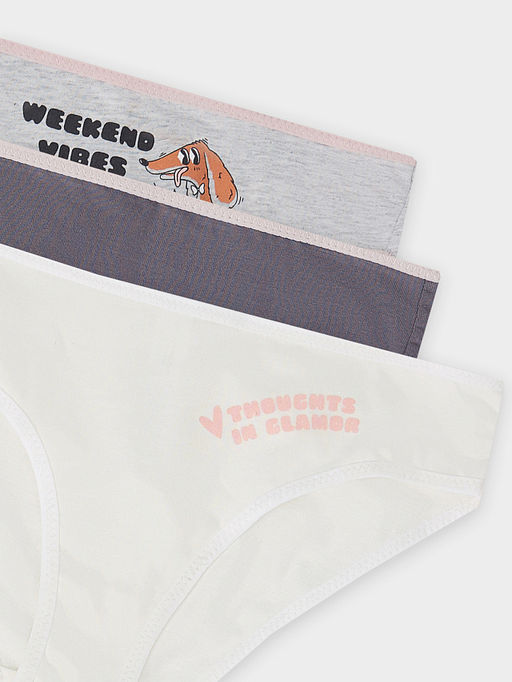 Трусы для девочек в наборе, 3 шт - Mark formelle фото 3