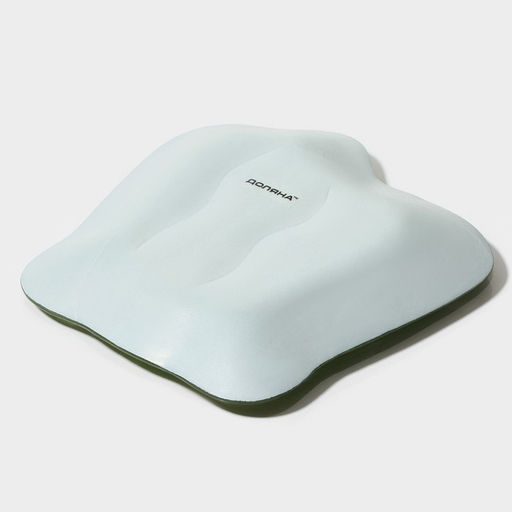 Блюдо сервировочное Доляна «Перчик», 16×15 см, стекло, зелёное