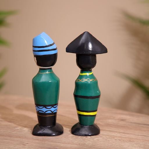 Сувенир «Парочка» дерево (набор 2 шт.) 17 см