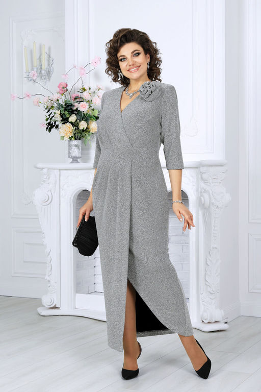 Платье Ninele 7500 серебро