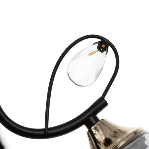 Светильник потолочный BayerLux «Анабель», 5хЕ27, 40 Вт, чёрный, 65×65×33 см