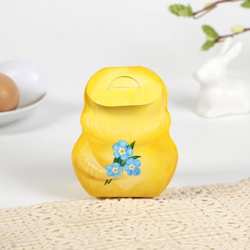 Цена за 10 шт. Формовая коробочка для яйца «Цыплёнок», 22.8 х 30.8 см