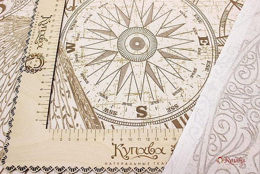 Бязь Колумбиана, ш.2.2м, хлопок-100%, 142гр/м.кв - Купава фото 2