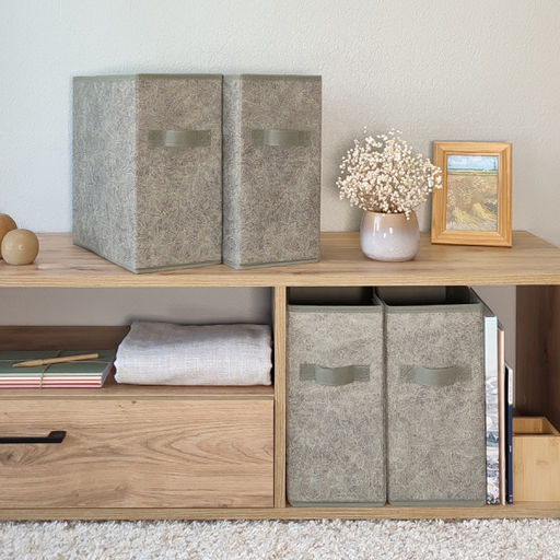 Короба стеллажные, без крышки, 15*31*31 см, набор 4 шт., MONET MORNING, шт - Valiant фото 12