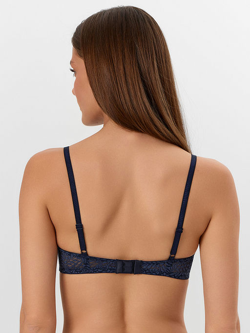 Бюстгальтер женский синий кружевной - Mark formelle фото 3