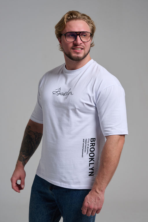 8570 футболка оверсайз мужская