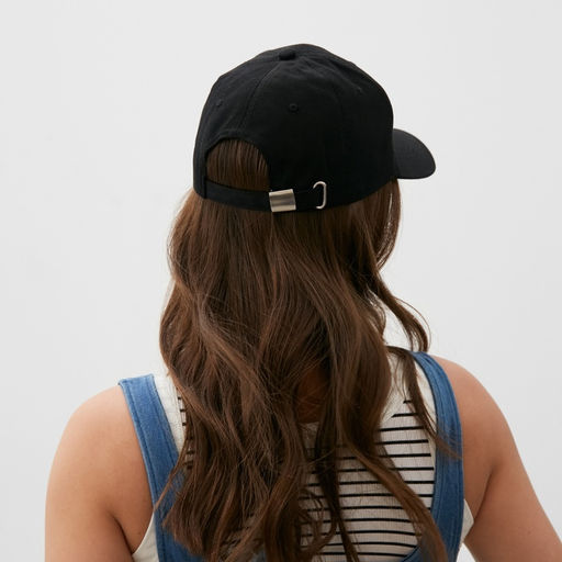 Кепка женская с вышивкой MIST Quack, чёрная, размер 56-58