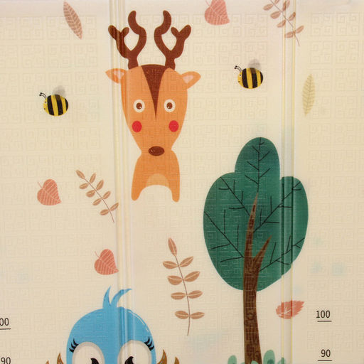 Коврик игровой 180*200*0,8 см Звери 2