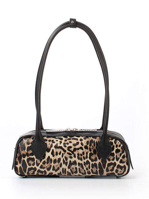 LACCOMA сумка TH1340-1-матовый леопард натуральная кожа полиэстер фото 3