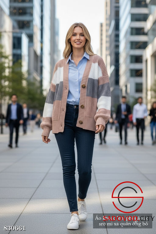 Кардиган вязаный на пуговицах