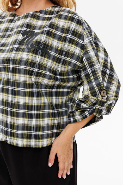 Костюм Michel Chic 1342/1 клетка, черный  фото 2