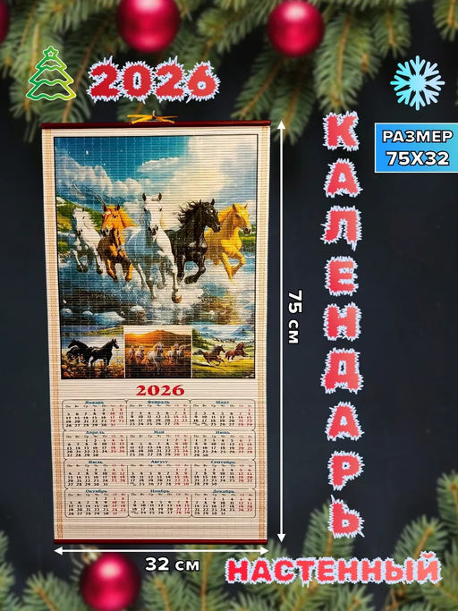 61115 Календарь настенный
