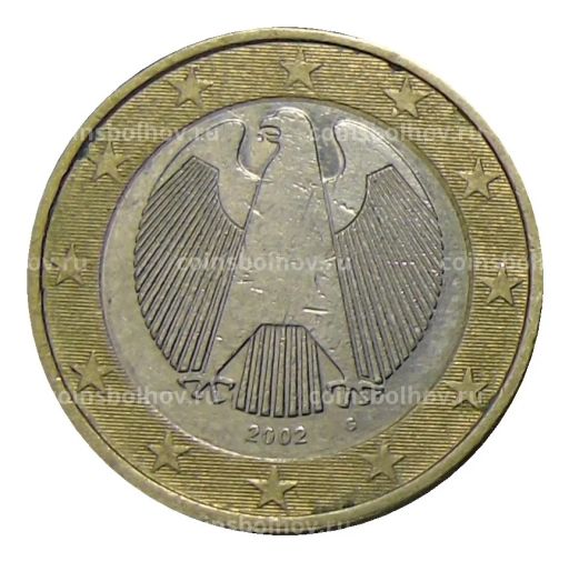 1 евро 2002 года G Германия