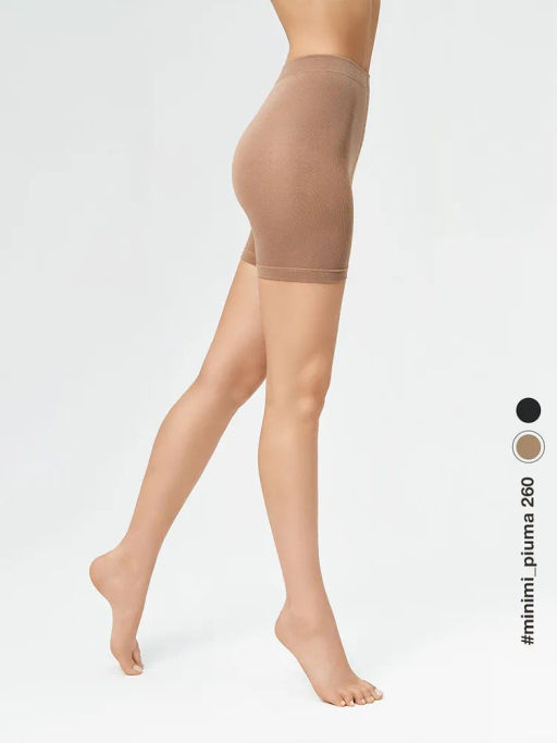 PIUMA 260 SHORTS (60/1) шортики с ворсом*** - caramello - Minimi фото 3