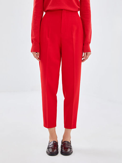 Kad?n Havu? Kesim D?z Pantolon