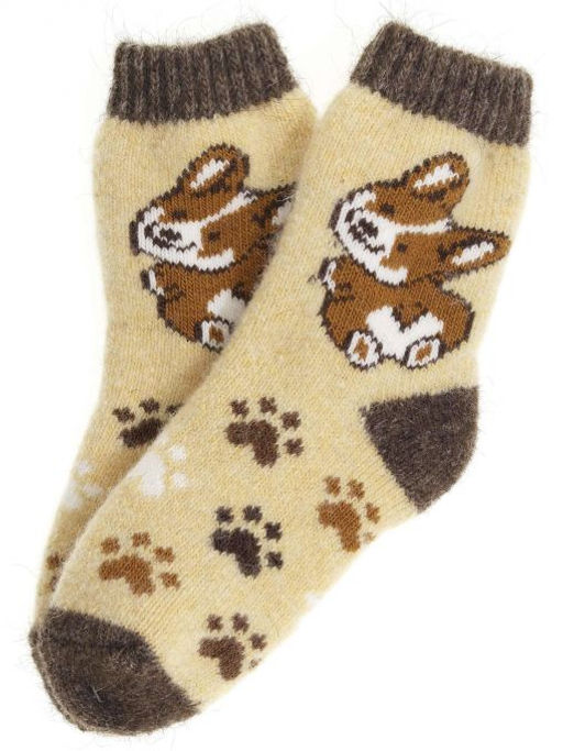 Носки детские "Щенок корги" 6554-1