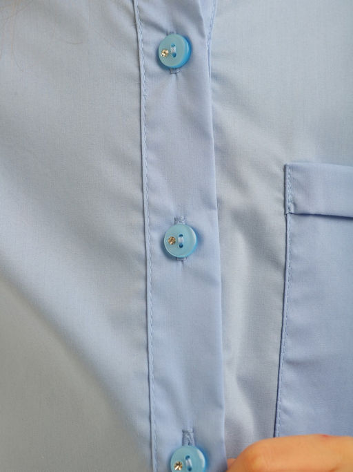 Рубашка для девочек - Синий мир фото 8