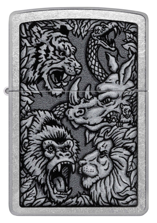 Зажигалка ZIPPO Джунгли | Jungle Design 48567  фото 2