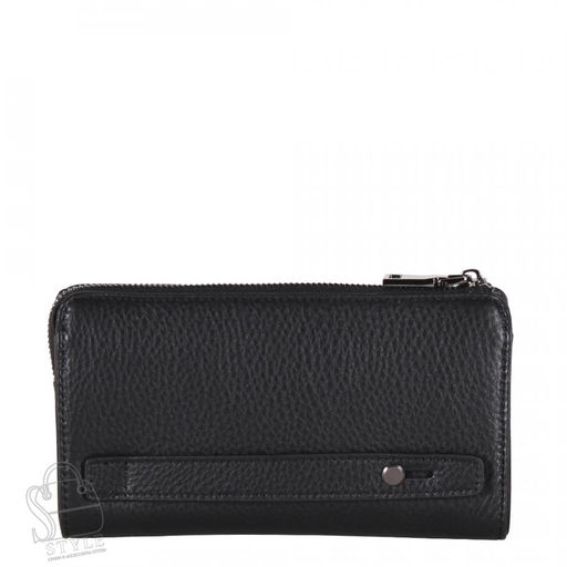 Клатч мужской кожаный 118-2H black Heanbag