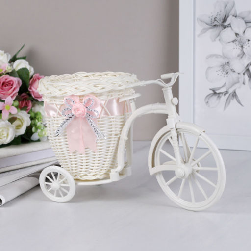 Корзина декоративная Велосипед / BU036-2 /уп 96/ - Галеонтрейд фото 3