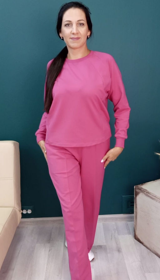 Комплект(костюм) с брюками палаццо Футер 2-х нитка - Relay фото 119