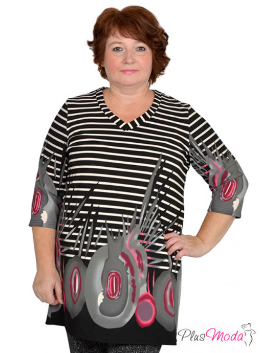 Туника Модель №761 размеры 44-84 - Plusmoda фото 5