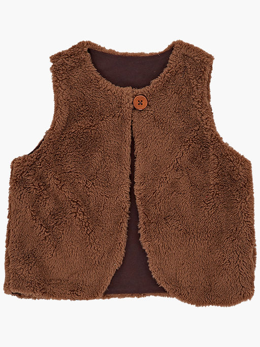 Жилетка для малышей UD 1027 кофе