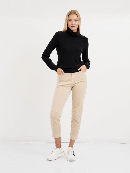 водолазка женская хлопковая свободного кроя - Glenfield фото 2