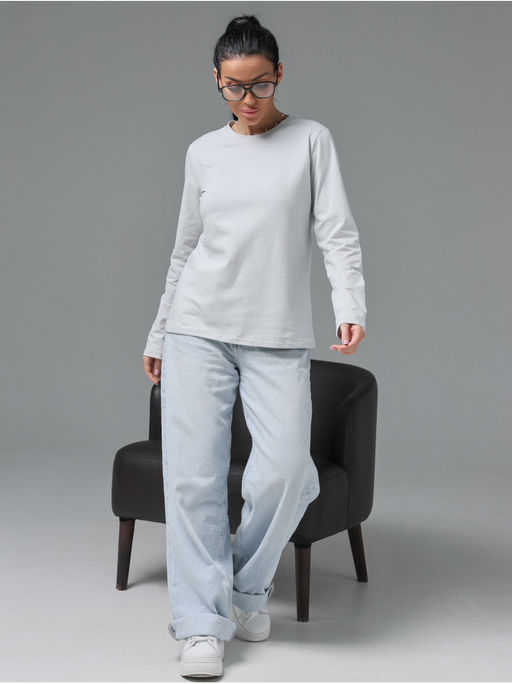 Лонгслив "Классик" Серый