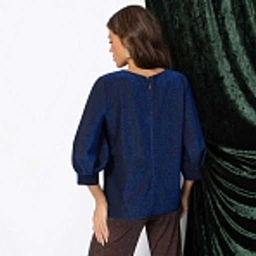 Блуза нарядная с блеском, Предвкушение встречи (сияние)