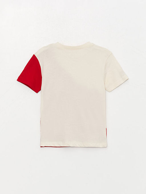 Bisiklet Yaka Bask?l? Erkek Bebek Ti??rt - Waikiki фото 2