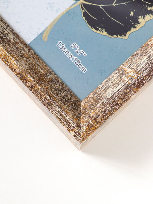 Фоторамка для фото 13×18 см «Прованс», пластик, бежево-коричневый, 21.7×16.8×3 см