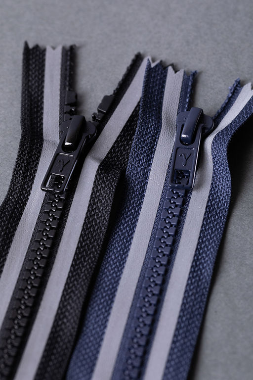 Молния Трактор GAMMA G3051S со светоотр. полосой 80 см Тип 5 10 шт разъёмная однозамковая