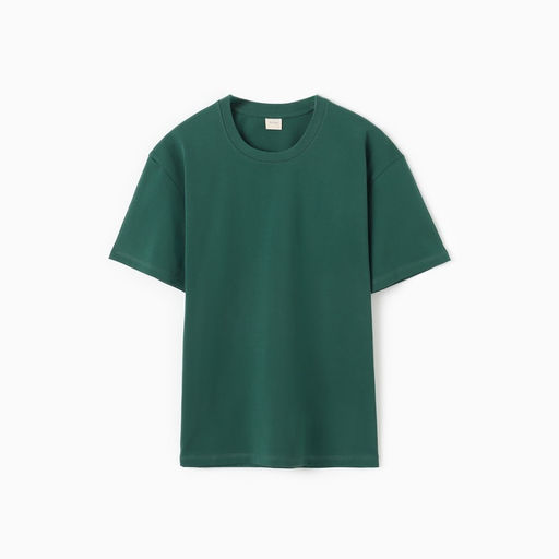 Футболка мужская MINAKU, зелёная, размер 46-48