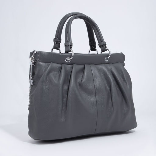 Сумка-тоут на молнии, цвет серый - Simaland фото 3