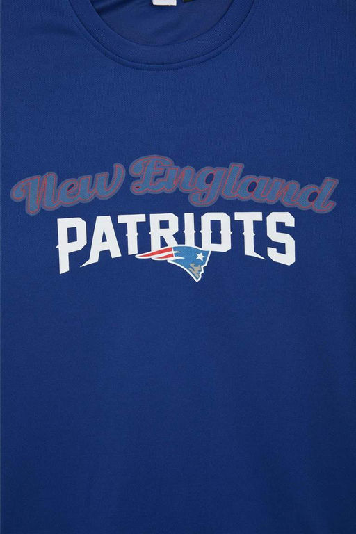 DeFactoFit Футболка стандартного кроя с круглым вырезом и короткими рукавами NFL New England Patriots  фото 10