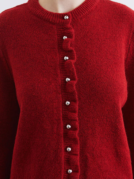 Bisiklet Yaka F?rf?rl? Kad?n Triko H?rka