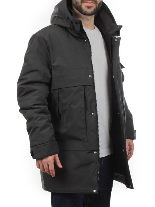 8896 GRAY GREEN Куртка мужская зимняя облегченная (130 гр. холлофайбер) - Fashion фото 7