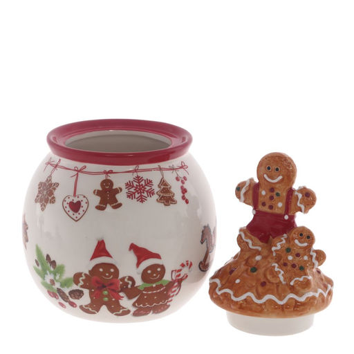 Конфетница "Пряничное настроение", 900 мл, L13 W13 H21,5 см