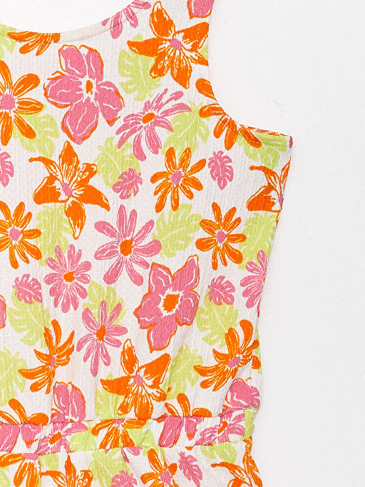 U Yaka Desenli K?z ?ocuk Tulum - Waikiki фото 3