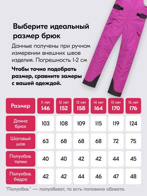Горнолыжный костюм зимний для девочки розового цвета 9434R