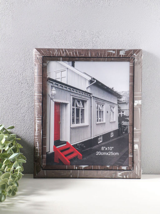 Фоторамка пластик 20х25 см "Моррис" тёмно-коричневый 29,8х25х2 см