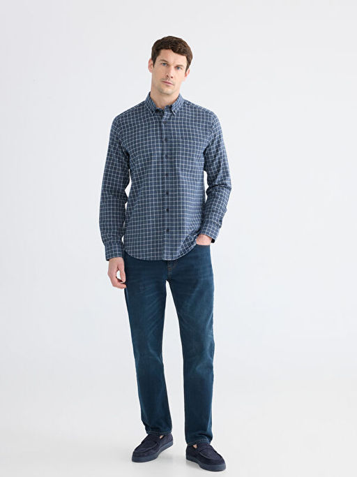 Regular Fit Ekose Erkek G?mlek