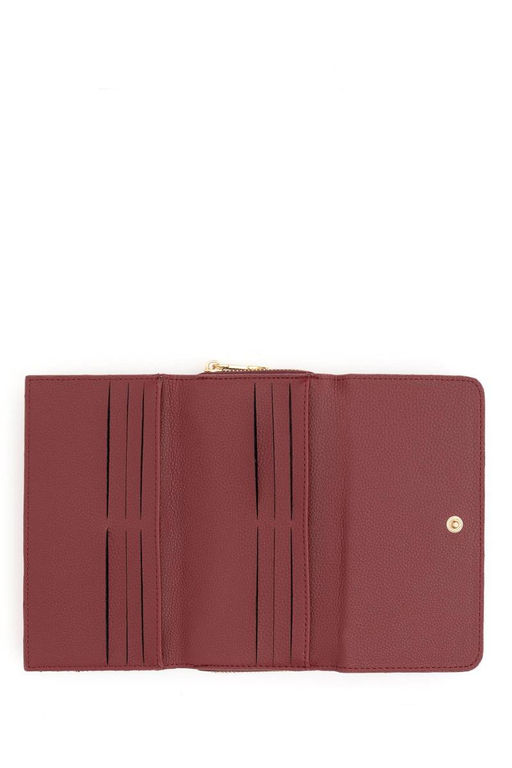 Женский бордовый кошелек Неожиданная скидка в корзине - U.s. polo assn фото 4