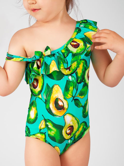 Купальник слитный для девочки MID