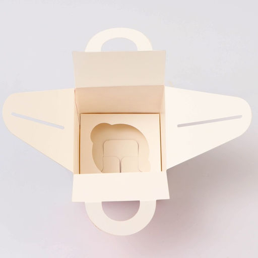 Цена за 5 шт. Коробка для 1 капкейка «Мир полон чудес», 9.2×9.2×11 см, упаковка